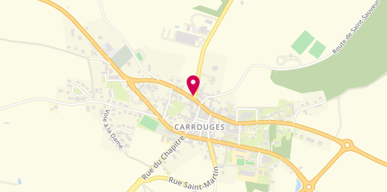 Plan de Ambulance-Taxi-Carrouges, Route d'Argentan
Zone Artisanale, 61320 Carrouges
