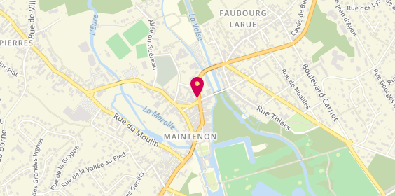 Plan de Ambulance de Maintenon, 19 Rue Collin d'Harleville, 28130 Maintenon