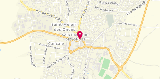 Plan de Ambulance Mélorienne, 4 Place Mairie, 35350 Saint-Méloir-des-Ondes