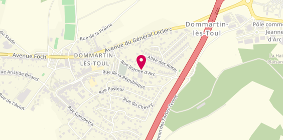 Plan de Promedic, Pole Jeanne d'Arc
5 Rue des Lurons, 54200 Dommartin-lès-Toul
