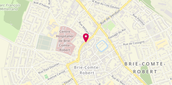Plan de Ambulance Marne et Gondoire, 3 Boulevard Jean Jaures, 77170 Brie-Comte-Robert