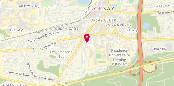 Plan de Clemenceau Ambulances, 1 Bis Rue Andre Maginot, 91400 Orsay