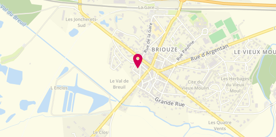 Plan de Ambulances Caplain, 10 Rue de Bellou, 61220 Briouze
