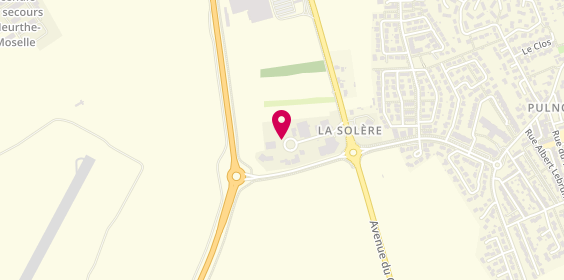 Plan de Les Ambulances du Soleil, Zone Aménagement de la Solere
8 Rue de l'Epinette, 54420 Saulxures-lès-Nancy