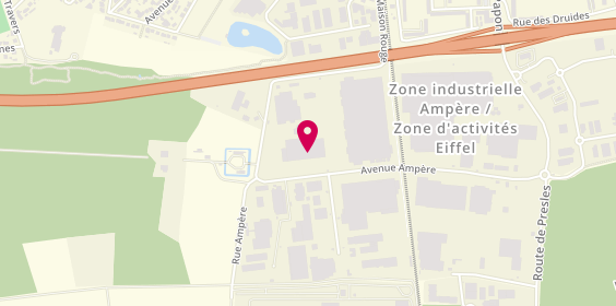 Plan de Emma Ambulances, Zone Artisanale la Marne Aux Pinsons
53 Rue Effel, 77220 Gretz-Armainvilliers