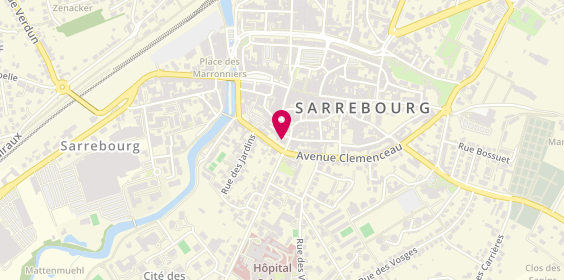 Plan de Ambulances Sarrebourg, 5 avenue Clémenceau, 57400 Sarrebourg