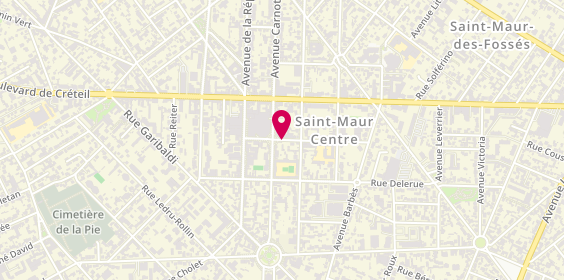 Plan de Ambulances Borely, 1 Avenue d'Inkermann, 94100 Saint-Maur-des-Fossés