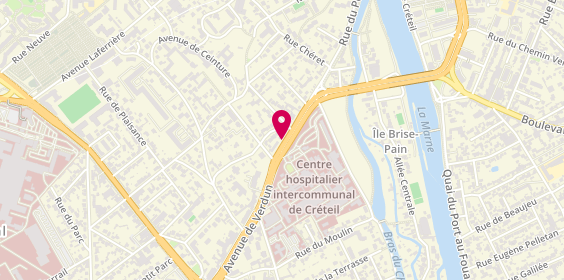 Plan de Ambulances Foch, 77 Avenue de Verdun, 94000 Créteil