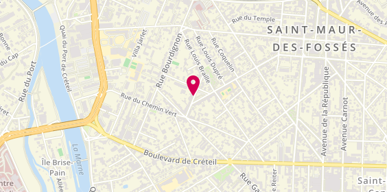 Plan de Ambulances Copernic, 14 Rue Dussault, 94100 Saint-Maur-des-Fossés