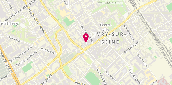 Plan de Ambulances Michelet, 3 Rue Louis Rousseau, 94200 Ivry-sur-Seine
