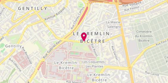 Plan de Sn Ambulances Notre Dame, 50 Rue de la Convention, 94270 Le Kremlin-Bicêtre
