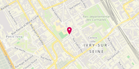 Plan de Loyal Ambulances, 43 Rue Gabriel Péri, 94200 Ivry-sur-Seine