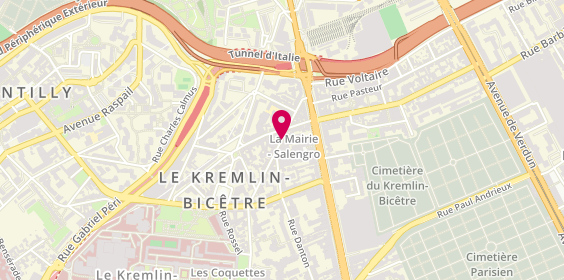 Plan de Ambulances Delatour, 21 Rue du Général Leclerc, 94270 Le Kremlin-Bicêtre