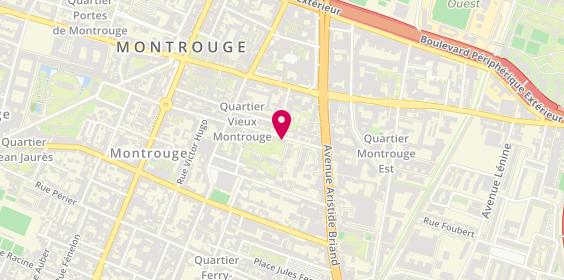 Plan de Jms Ambulance, 5 Rue Louis Rolland, 92120 Montrouge
