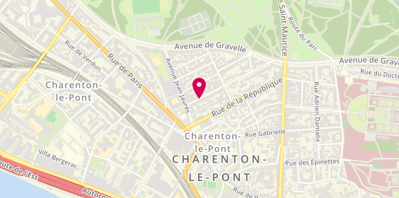 Plan de Aria Ambulance, 10 Rue du Général Leclerc, 94220 Charenton-le-Pont