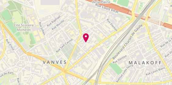Plan de Espace Ambulances, 24 Bis Rue François 1er, 92170 Vanves