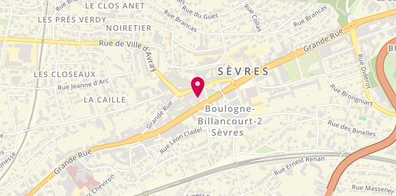 Plan de Ambulances Leila, Square Verdun
2 Bis Avenue de l'Europe, 92310 Sèvres