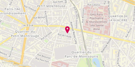 Plan de Ambulances du 15eme, 3 Rue Maurice Loewy, 75014 Paris