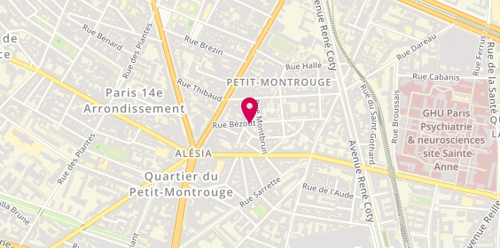 Plan de Ambulances de Nuit 75, 33 Bis Rue Bézout, 75014 Paris