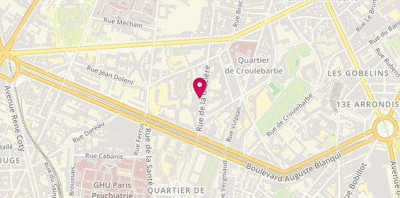 Plan de Ambulances Saint Charles, 54 Rue de la Glaciere, 75013 Paris