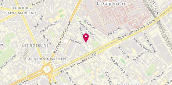 Plan de Ambulances Cap Sante 75, 9 Rue Esquirol, 75013 Paris
