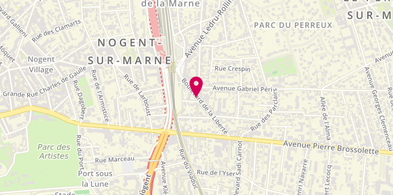 Plan de Ambulances Joncs Marins, 24 Boulevard Liberté, 94170 Le Perreux-sur-Marne