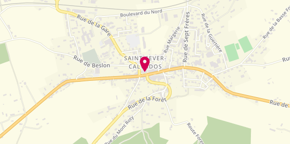 Plan de Ambulance du Centre, 13 Place Albert Lebrun, 14380 Saint-Sever-Calvados