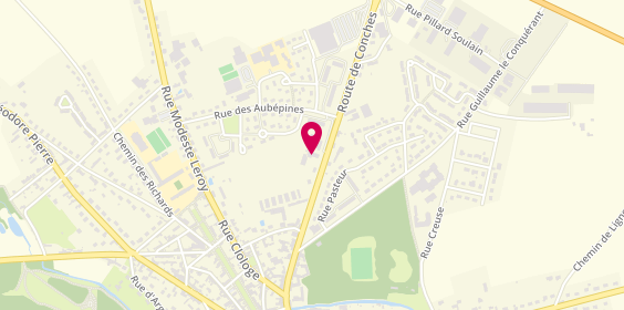 Plan de Allo Ambulances de Breteuil (Aab), 175 Rue du General de Gaulle, 27160 Breteuil Sur Iton