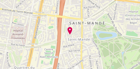Plan de Ambulances Kleber, 5 Rue de la Premiere Division Francaise Libre, 94160 Saint-Mandé
