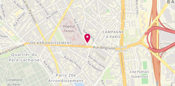 Plan de Ambulances Globales 75, 44 Rue Pelleport, 75020 Paris