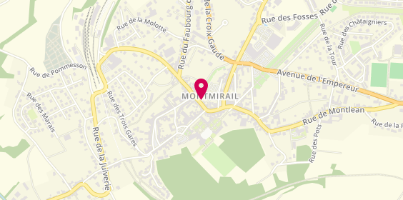 Plan de Taxis Mouquet, 12 Rue Dr Philippe Amelin, 51210 Montmirail