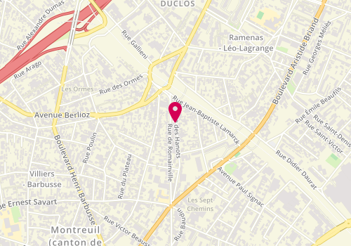 Plan de Ambulances Eclipse, 85 Rue des Hanots, 93100 Montreuil
