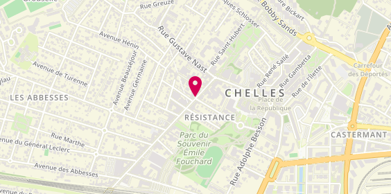 Plan de Ambulances Saint Barth, 16 Avenue de la Resistance, 77500 Chelles