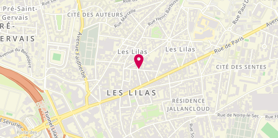 Plan de Ambulances Gallieni, 11 Rue du 14 Juillet, 93260 Les Lilas