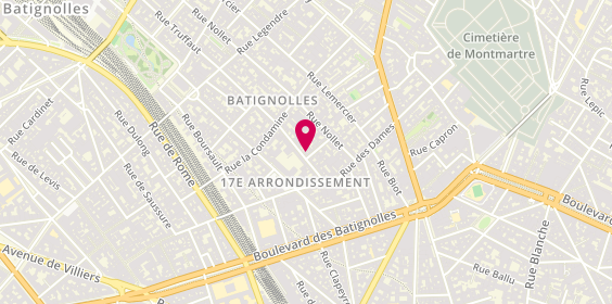 Plan de Ambulances Inter 75, 18 Rue Truffaut, 75017 Paris