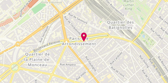 Plan de Elite Ambulances, 55 Boulevard Pereire, 75017 Paris