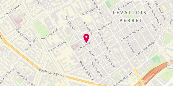 Plan de Ambulance Lyvia, 5 Rue Barbès, 92300 Levallois-Perret