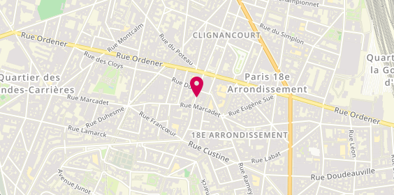 Plan de Ambulances Pouchet, 64 Rue du Mont Cenis, 75018 Paris