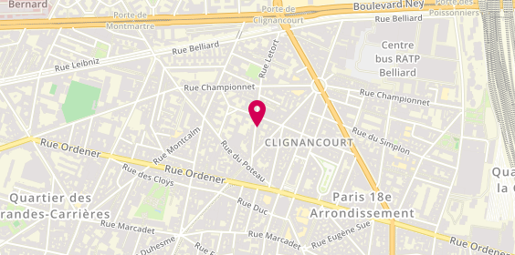 Plan de Ambulances Remy 75, 18 Rue Letort, 75018 Paris
