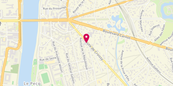 Plan de Ambulances Labiche, 101 Route de Croissy, 78230 Le Pecq