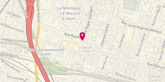 Plan de Ambulances Mp, 71 Rue Roger Salengro, 93140 Bondy