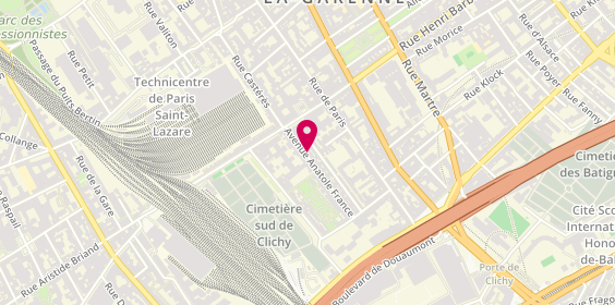 Plan de Ambulances Adex, 24 Avenue Anatole France, 92110 Clichy