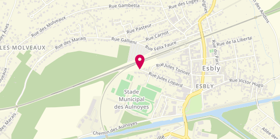 Plan de Esbly Ambulances, 47 Rue Jules Lopard, 77450 Esbly