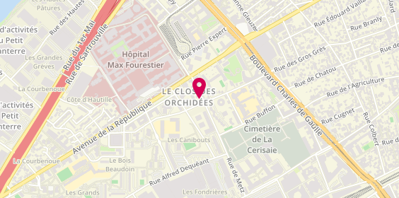 Plan de Ambulances Lafayette, Rue de Metz, 92700 Colombes