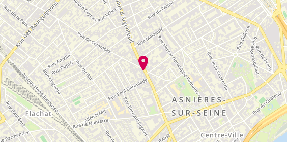 Plan de Ambulance Sls, 51 Avenue d'Argenteuil, 92600 Asnières-sur-Seine