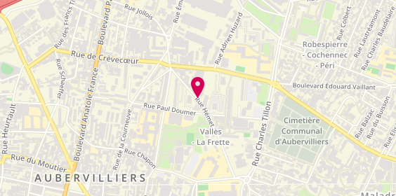 Plan de Ambulances du Soleil, 40 Rue Hémet, 93300 Aubervilliers