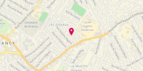 Plan de Anael Ambulance, 108 Rue Ambroise Croizat, 93700 Drancy