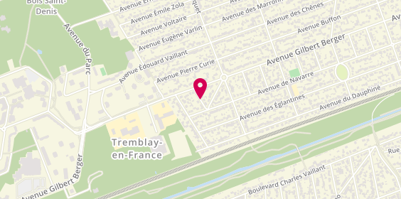 Plan de Mona Ambulances, 6 Avenue d'Amiens, 93290 Tremblay-en-France