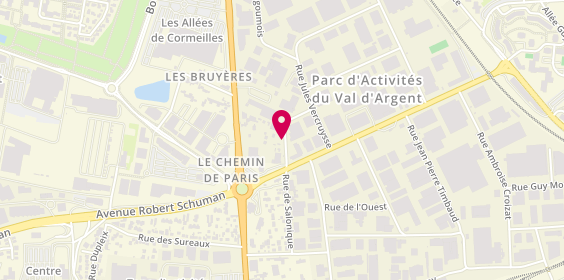 Plan de Ambulances de la Rose, 51 Rue de Salonique, 95100 Argenteuil