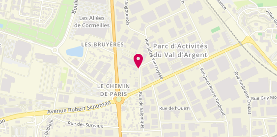 Plan de Ambulances Cassiopee Sante, 57 Rue de Salonique, 95100 Argenteuil